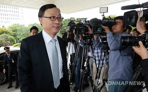 ▲ 지난달 30일, 채동욱 검찰총장이 퇴임식 참석을 위해 서울 서초구 대검청사로 들어서고 있다.ⓒ 연합뉴스