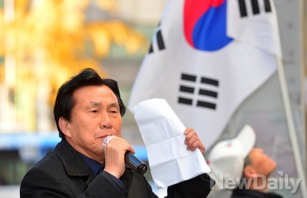 ▲ 박찬성 반핵반김국민협의회 대표ⓒ정상윤