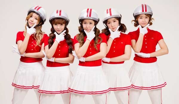▲ 직렬 5기통 춤으로 큰 인기를 모았던 걸그룹 '크레용팝'.