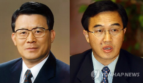 ▲ 검찰은 남북정상회담 회의록 삭제 및 미이관이 모두 노무현 전 대통령의 지시에 따른 것이며 백종천 전 청와대 외교안보실장(왼쪽)과 조명균 전 청와대 안보정책비서관이 그 지시를 구체적으로 이행해 고의성이 있다고 판단했다고 15일 밝혔다.ⓒ연합뉴스