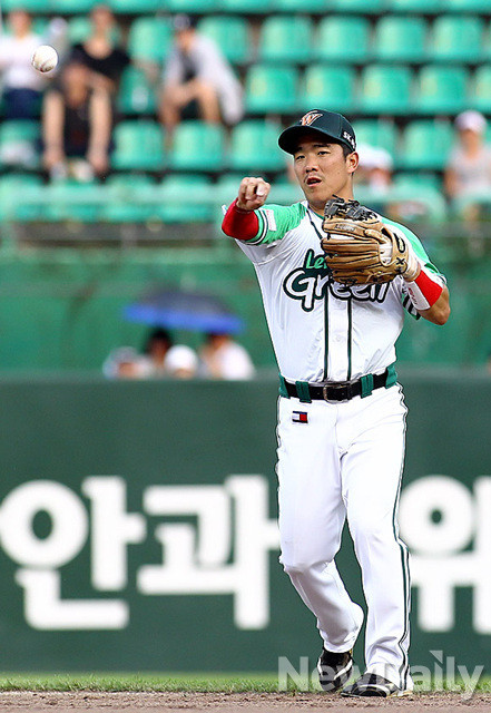 ▲ 정근우 선수ⓒSK와이번스