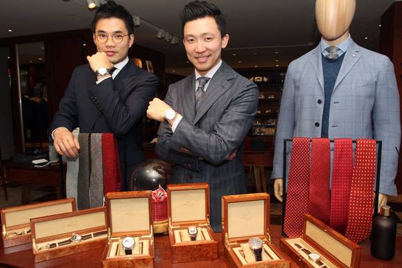 ▲ ▲ 갤러리아명품관이 시계와 남성패션의 조우가 이뤄진 맨스워치컬렉션을 선보이고 있다. ⓒ갤러리아백화점