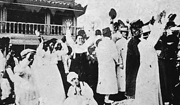 ▲ 3.1운동 당시의 모습.