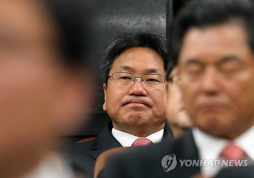 ▲ 청와대 경호지원 운전담당 순경을 폭행한 민주당 강기정 의원. ⓒ연합뉴스