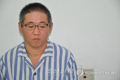 ▲ 지난 8월 북한에 억류 중 건강이 악화돼 평양의 외국인전용병원에 입원한 케네스 배.ⓒ 연합뉴스