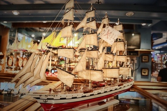 ▲ 모리셔스는 모형 범선 공장으로도 유명하다.