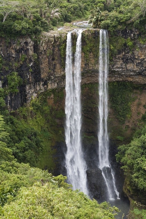 ▲ 샤마렐(Chamarel) 폭포는 관광객들의 사진 포인트로 유명하다.