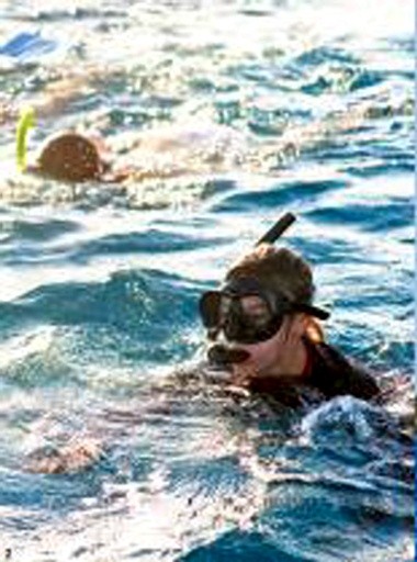 ▲ 모리셔스는 4면의 해변에서 쉽게 스노클링을 할 수있는 해양 스포츠의 천국이다.