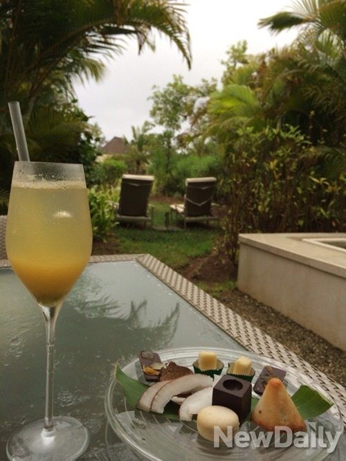 ▲ 소피텔 쏘 모리셔스 방에서 바라본 뷰.