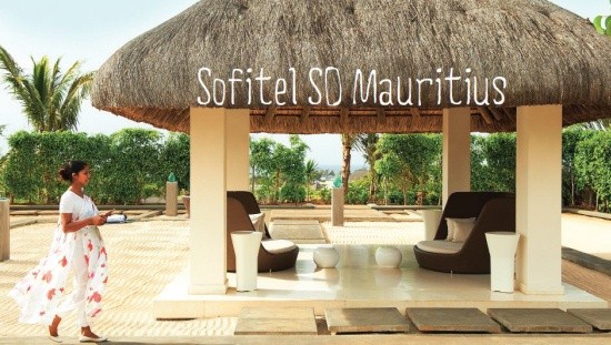 ▲ 소피텔 쏘 모리셔스의 웰컴 서비스.