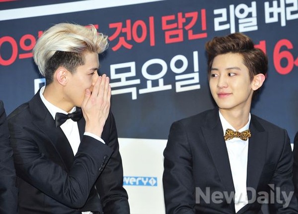 ▲ 세훈, 찬열  ⓒ 이미화 기자