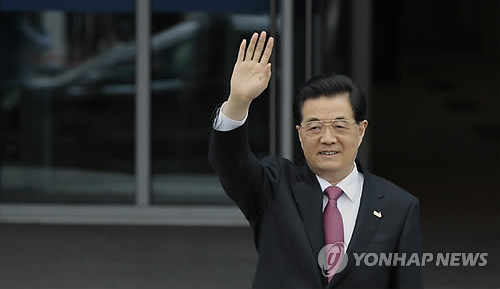 ▲ ▲ 후진타오 전 중국 주석ⓒ연합뉴스