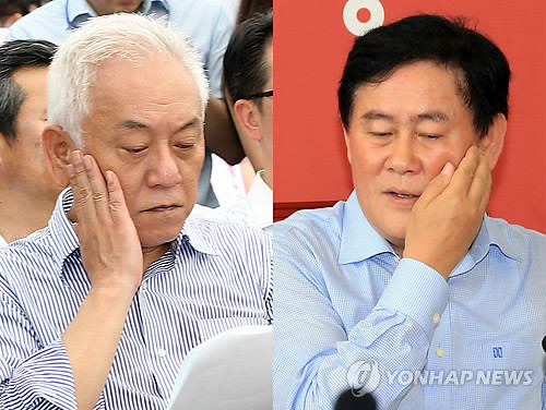 ▲ 민주당 김한길 대표(왼쪽)와 새누리당 최경환 원내대표.ⓒ연합뉴스