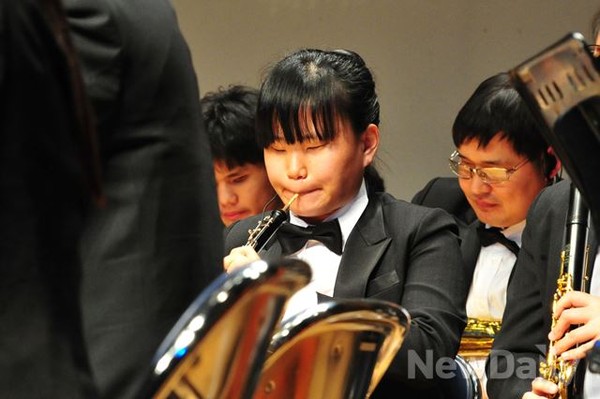 ▲ 6일 열린 한빛맹학교 한빛예술단 행복음악회ⓒ이종현