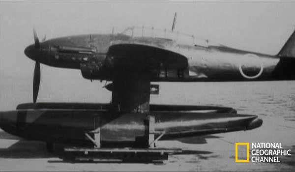 ▲ 일제 잠수항공모함이 3대 씩 싣던 폭격기 'M6A1 세이란'.