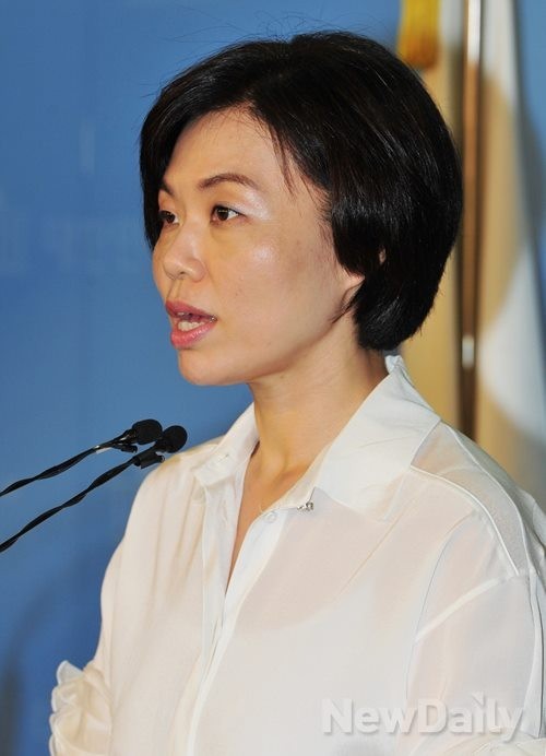 ▲ 새누리당 민현주 대변인.ⓒ뉴데일리DB