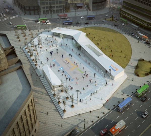 ▲ 2013년 서울광장 스케이트장ⓒ서울시