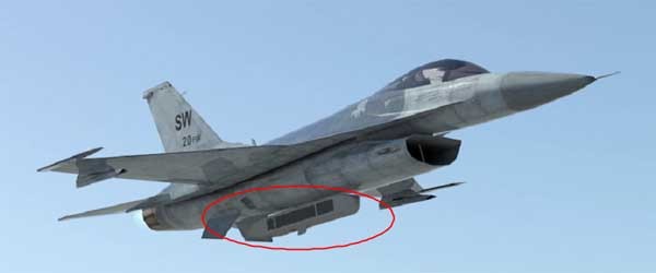 ▲ 공군에 처음 배치한 국산 전술정찰정보수집체계(붉은 동그라미 안)