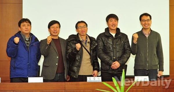 ▲ '색, 네 개의 욕망' 제작진  ⓒ 이미화 기자