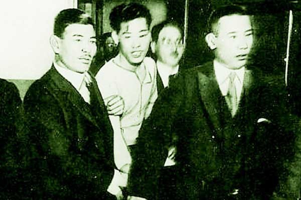 ▲ 거사 직후 일제 경찰에 끌려가는 이봉창 의사.