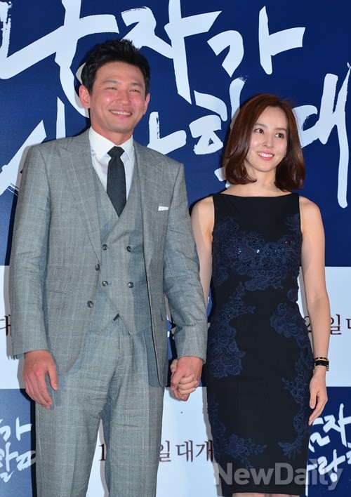 ▲ 황정민, 한혜진  ⓒ 정상윤 기자