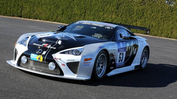 ▲ GAZOO Racing LEXUS LFA Code X의 모습ⓒ한국토요타