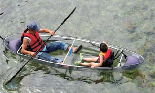 ▲ ▲강원 삼척 장호어촌마을 투명카누 승선체험
