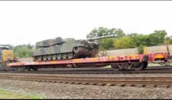 ▲ 미국의 한 블로거가 찍은 M1A3 추정 전차. 미군은 M1A3를 2019년 실전배치할 계획이다.