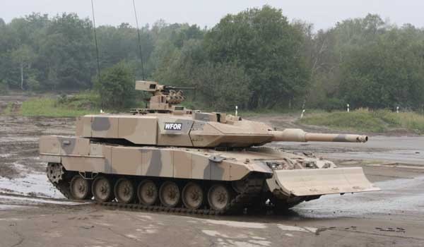 ▲ 전차강국 독일의 주력전차 '레오파드 2A7'. 베스트셀러다.