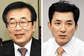 ▲ 서병수 의원과 박민식 의원 ⓒ 조선닷컴