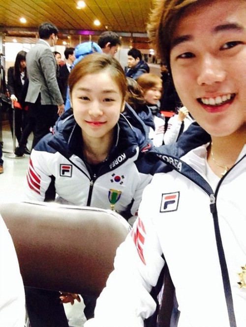 ▲ 최재우, 김연아ⓒ최재우 인스타그램