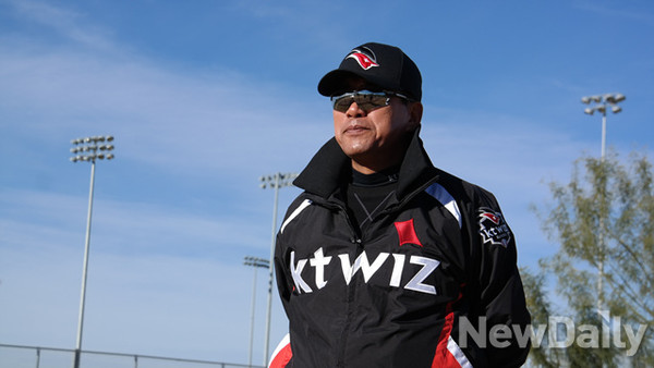 ▲ kt wiz 야구단 조범현 감독ⓒkt wiz