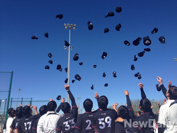 ▲ kt wiz 야구단 선수들ⓒkt wiz