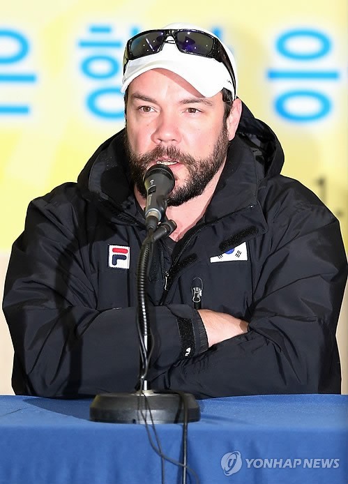 ▲ 케빈 크로켓 코치ⓒ연합뉴스