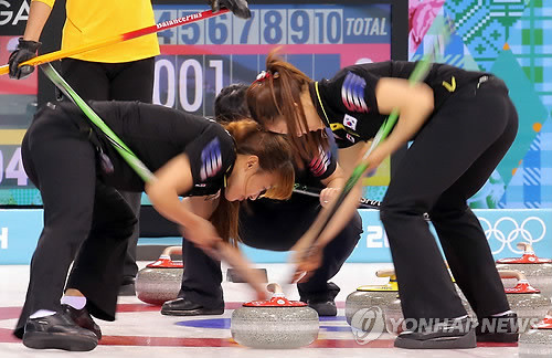 ▲ 여자 컬링 국가대표팀ⓒ연합뉴스