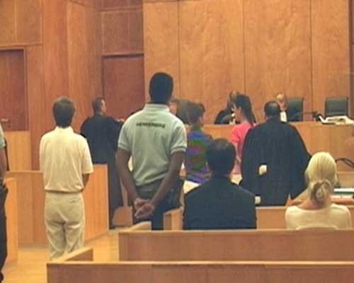 ▲ 마르티니크 법원에서 재판을 받는 장 씨의 모습.