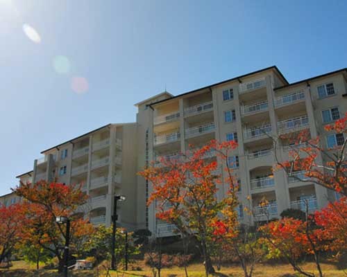 ▲ 강당 붕괴사고가 난 경주 마우나 오션 리조트.