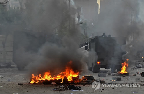▲ 지난 16일, 이집트 시나이 반도에서 일어난 진천중앙교회 성지순례객 버스 테러 사진. 이제 테러는 한국인을 피해가지 않는다. [사진: 연합뉴스]
