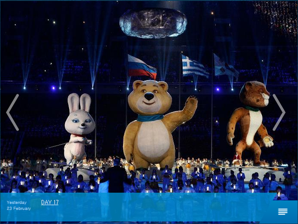 ▲ 2014 소치 동계 올림픽 마스코트 '북극곰'ⓒ소치올리픽 공식홈페이지 캡쳐