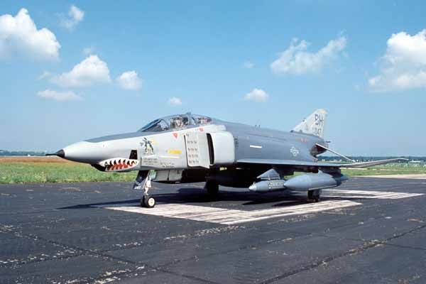 美공군이 냉전시절 널리 사용했던 RF-4C 정찰기. 우리나라에 오기 전까지 미군에서 25년 넘게 활동했다.