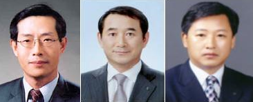 ▲ ▲ 왼쪽부터 김인환 하나생명 사장, 최순웅 하나캐피탈 대표이사, 장상열 하나캐피탈 부사장. ⓒ 하나금융지주