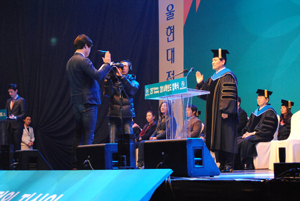 ▲ 서울현대전문학교 입학식 현장ⓒPRJIN