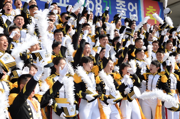 ▲ 해군사관학교 졸업식 모습.ⓒ해군