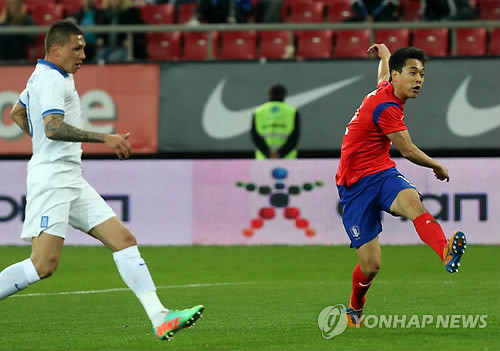 ▲ 선제골을 기록하는 박주영ⓒ연합뉴스