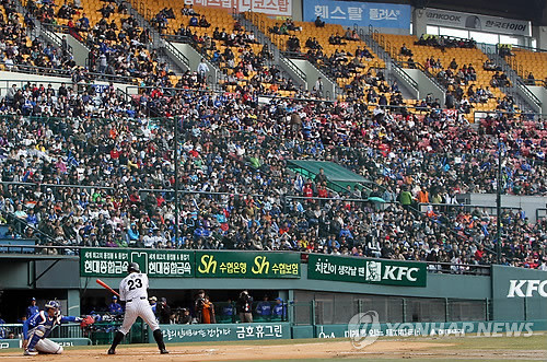 ▲ 프로야구 시범경기ⓒ연합뉴스