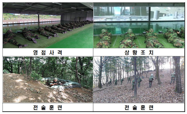 ▲ 예비군 훈련모습.ⓒ국방부