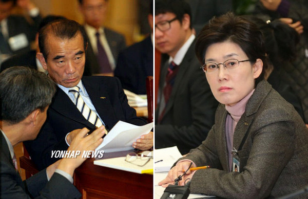 ▲ 참여정부 시절 임명된 이철 전 철도공사사장과 박근혜 정부 시절 임명된 최연혜 코레일 사장. 두 사람의 철도에 관련된 이력은 확실히 차이가 난다. ⓒ 사진=연합뉴스