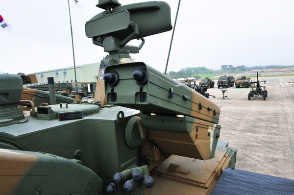 ▲ 30mm 복합대공화기 일명 [복합비호].ⓒ뉴데일리