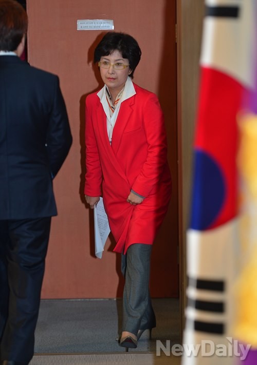 ▲ 정미홍  정의실현국민연대 대표.ⓒ정상윤 기자