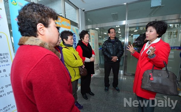 ▲ 정미홍 대표는 “용산개발 사업은 서울을 글로벌 대박도시로 완성시킬 수 있는 중요한 사업인 만큼 서울시장이 돼서 반드시 되살려 놓겠다”는 포부를 밝혔다. ⓒ 정상윤 기자
